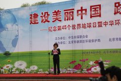 中华环保联合会副秘书长谢玉红讲话