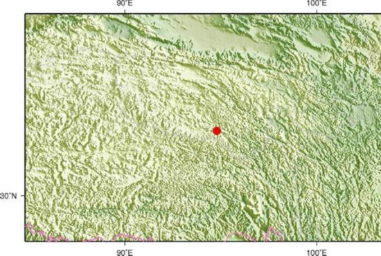 3月22日19时14分青海省玉树藏族自治州杂多县发生3.0级地震